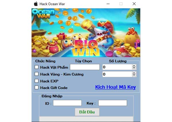 Giao diện tool hack nổ hũ ocean war Giao diện tool hack nổ hũ ocean war
